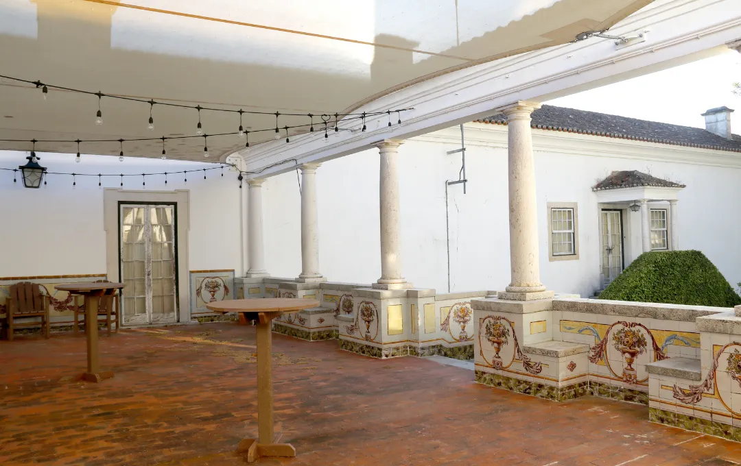 Exterior da sala de prova